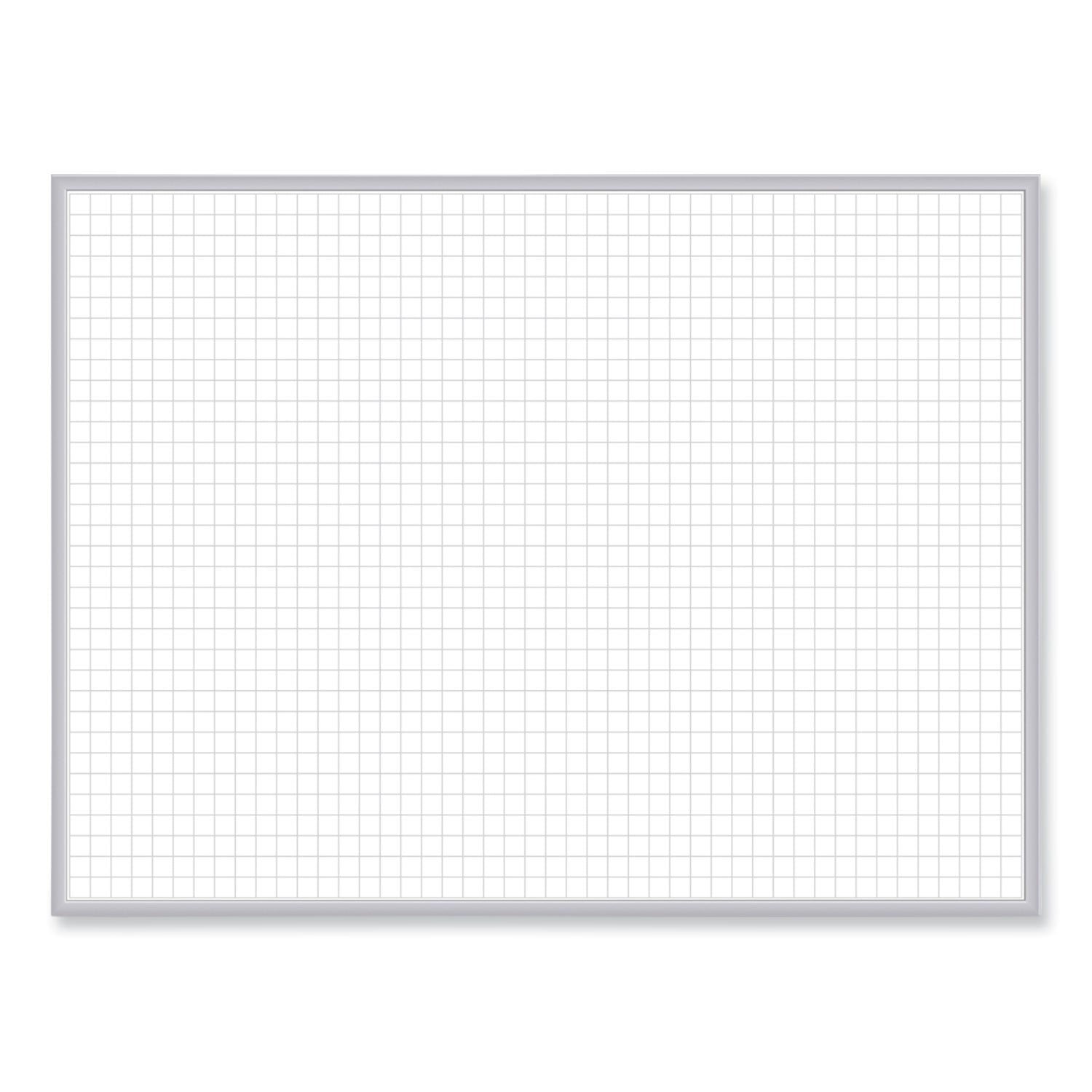 Non-Magnetic Whiteboard with Aluminum Frame, 36 x 23.81, White Surface, Satin Aluminum Frame