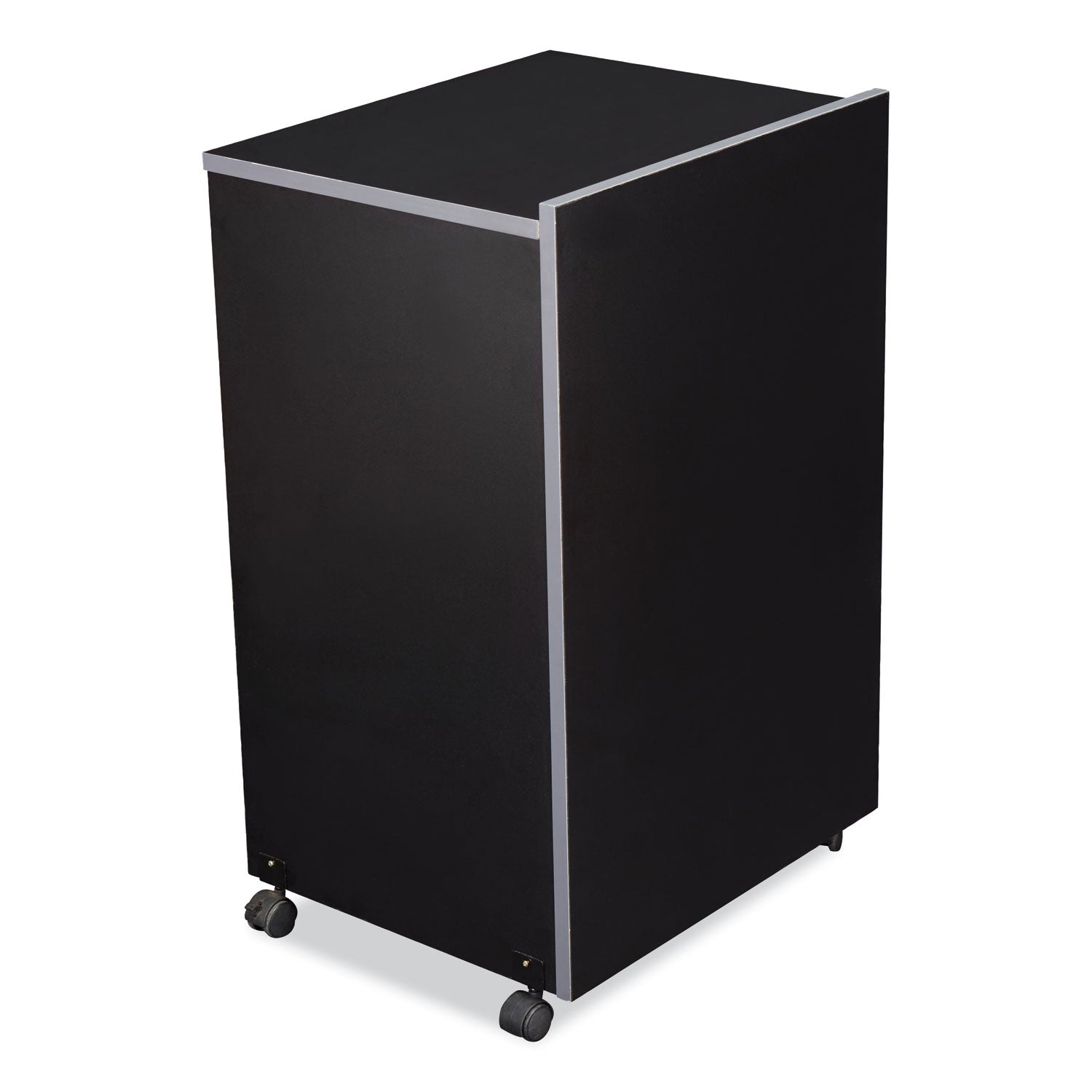 Oklahoma Sound® AV Cart/Lectern Base, 21.12 x 17.5 x 33.75, Black