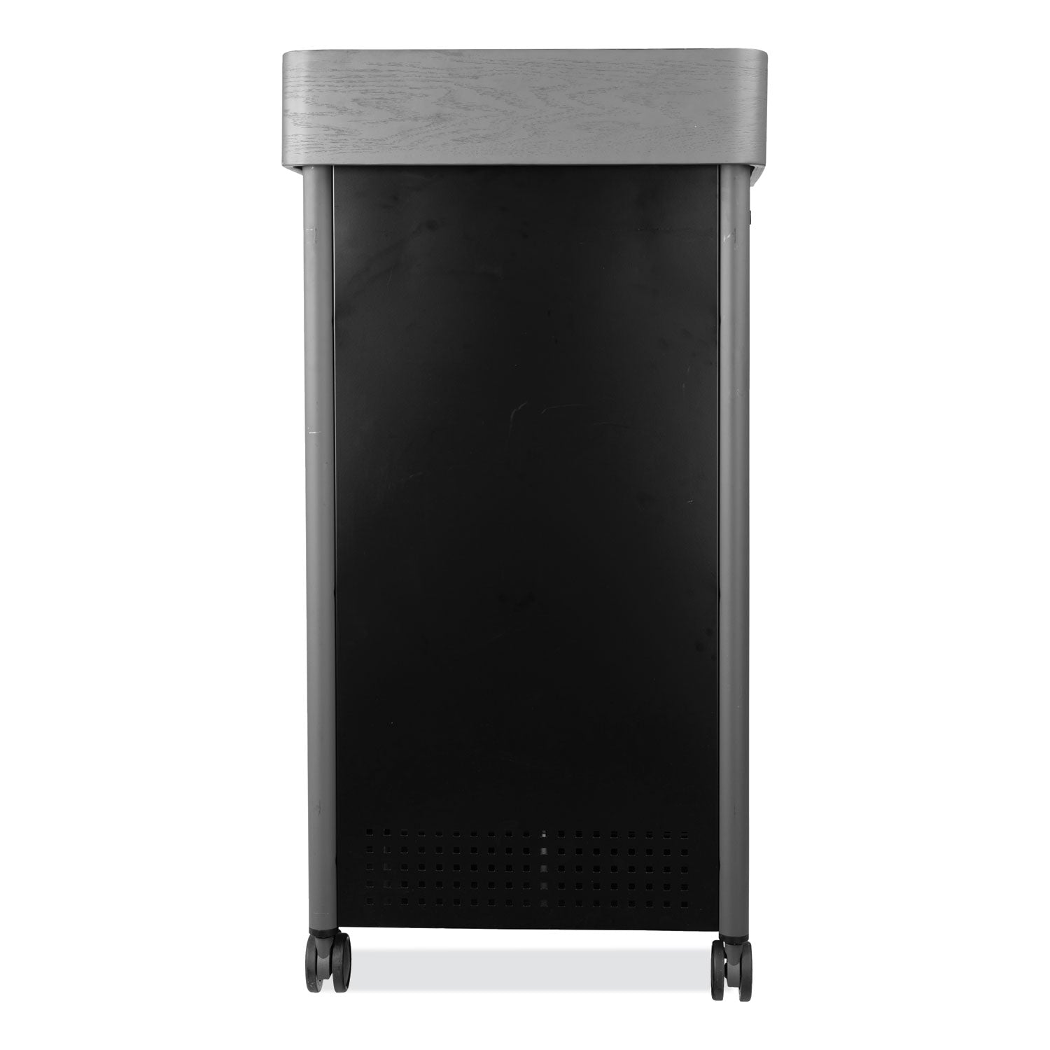 Oklahoma Sound® Greystone Lectern, 23.5 x 19.25 x 45.5, Charcoal Gray