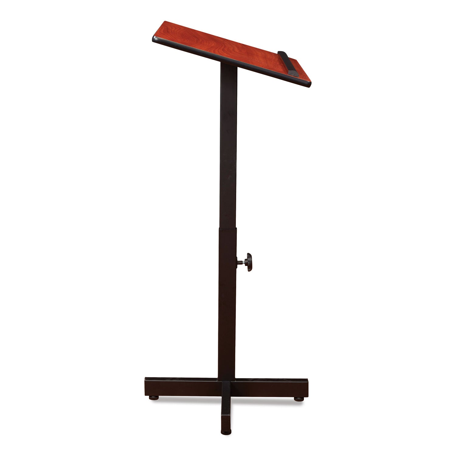 Oklahoma Sound® Portable Presentation Lectern Stand, 20 x 18.25 x 44, Cherry