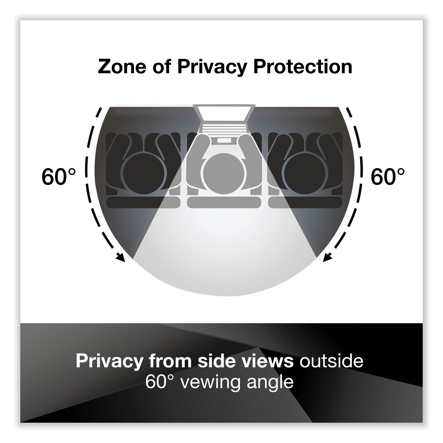 3M™ COMPLY Magnetic Attach Privacy Filter for 23" Widescreen Flat Panel Monitor, 16:9 Aspect Ratio