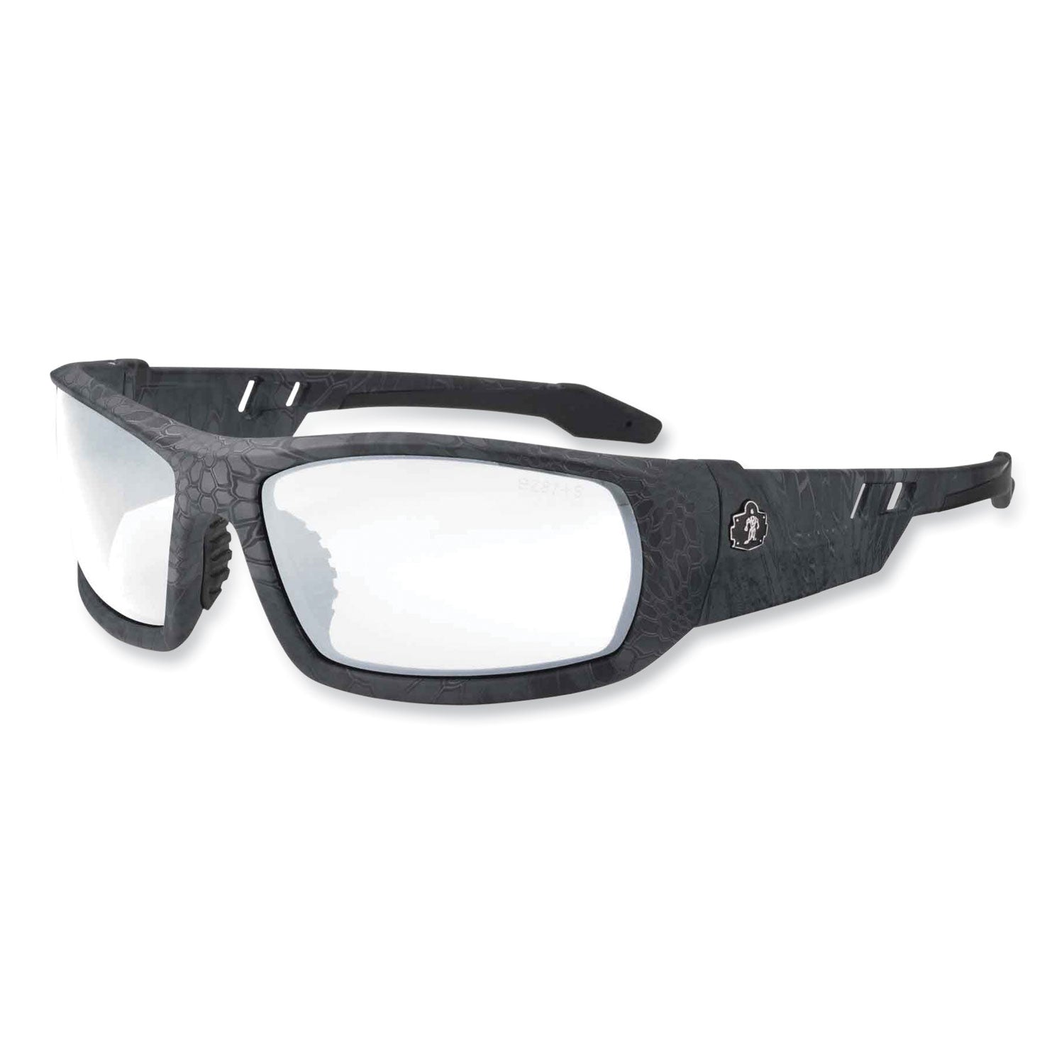 Skullerz Odin Safety Glasses, Kryptek Typhon Nylon Impact Frame, Clear Polycarbonate Lens