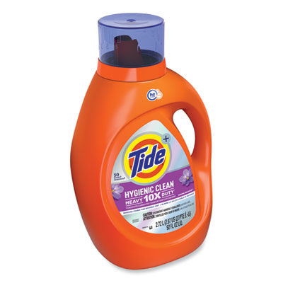 Tide® Hygienic Clean Heavy 10x Duty Liquid Laundry Detergent, Spring Meadow, 92 oz Bottle, 4/Carton - Flipcost