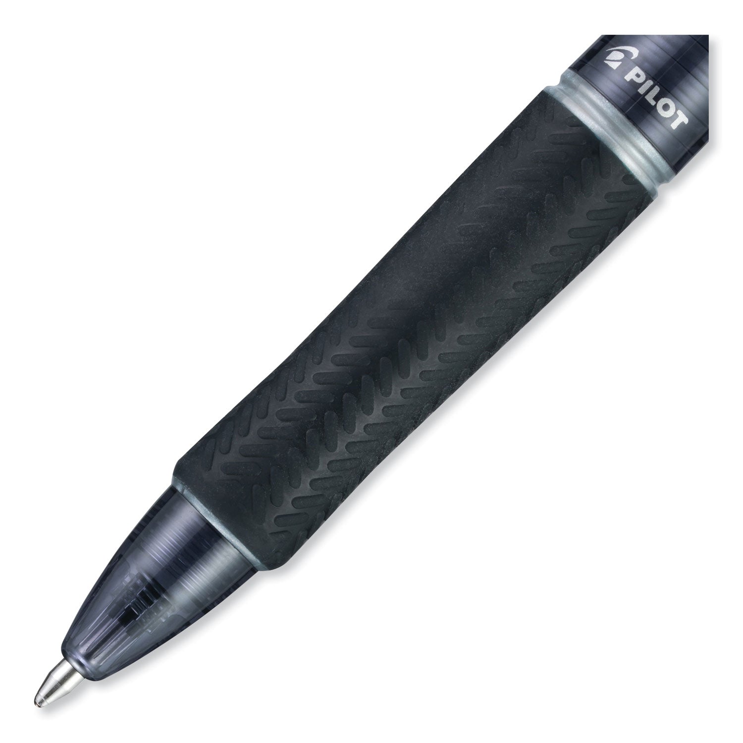 Pilot® Acroball Colors Advanced Ink Hybrid Gel Pen, Retractable, Medium 1 mm, Black Ink, Smoke/Black Barrel