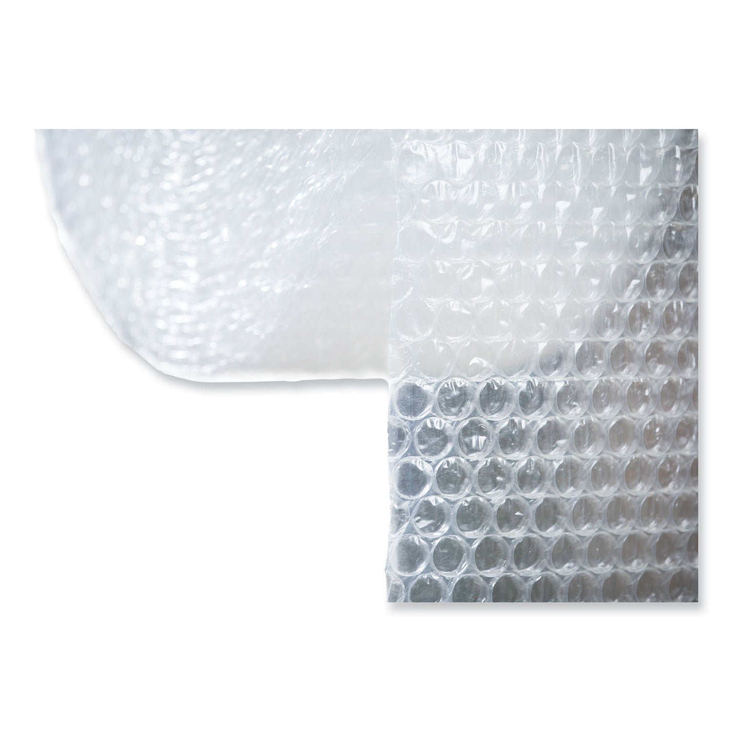 Universal® Bubble Packaging, 0.31" Thick, 12" x 100 ft, Perforated Every 12", Clear