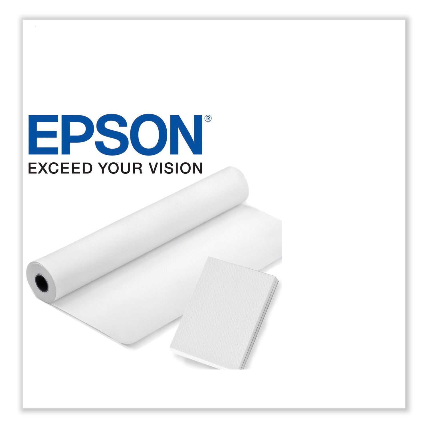 Proofing Paper Roll, 7.1 mil, 36" x 100 ft, White Epson® Flipcost