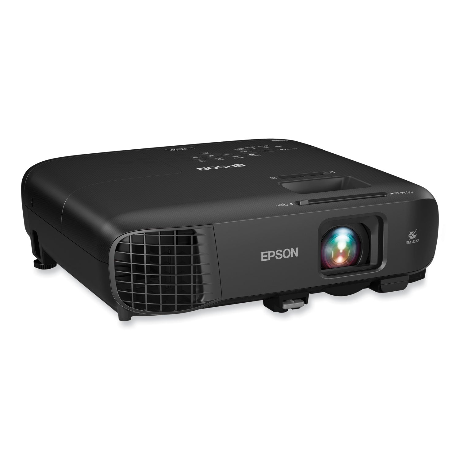 Epson® PowerLite 1288 Full HD 1080p Meeting Room Projector, 4,000 lm, 1920 x 1080 Pixels, 1.6x Zoom