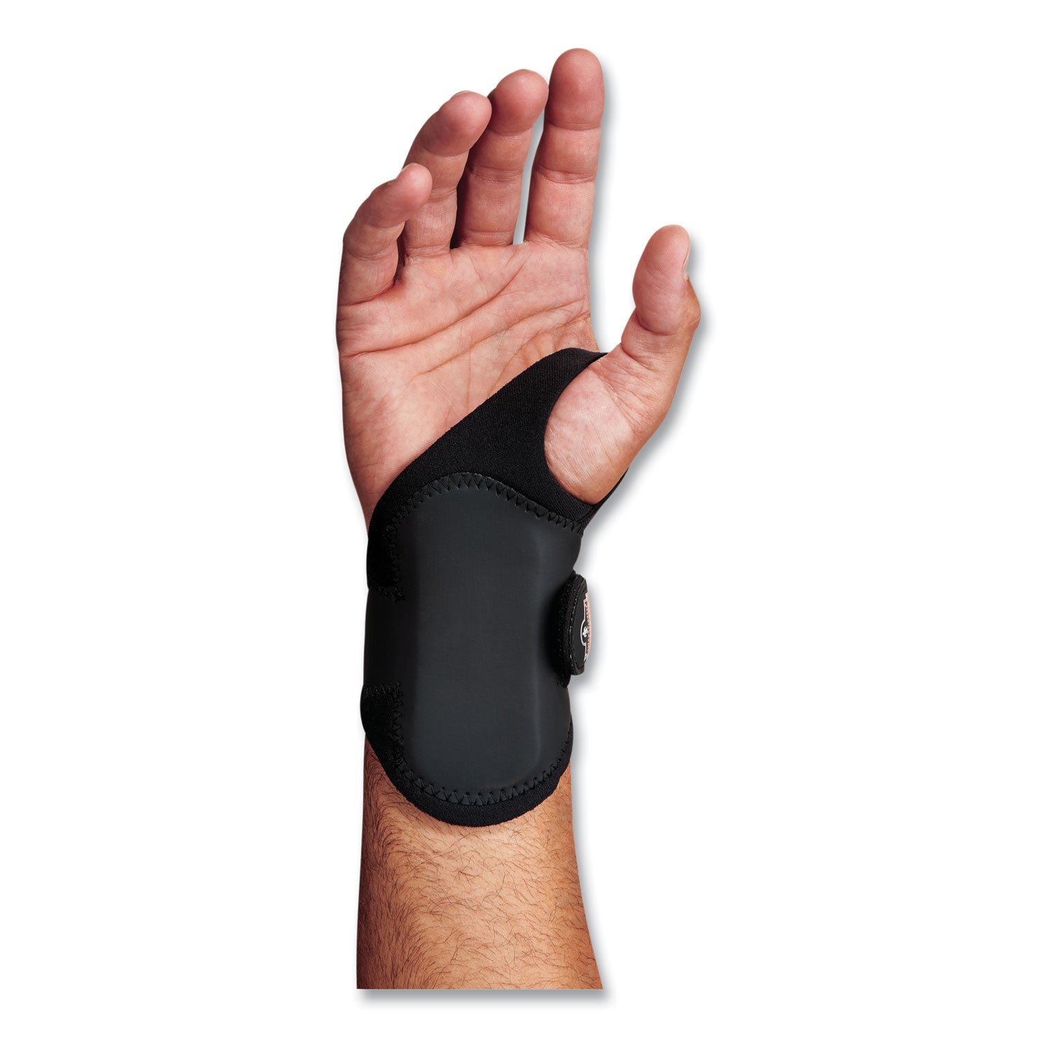 Ergodyne® ProFlex 4020 Lightweight Wrist Support, Medium, Fits Right Hand, Black