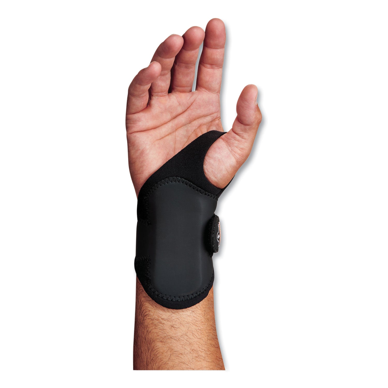 Ergodyne® ProFlex 4020 Lightweight Wrist Support, X-Small/Small, Fits Right Hand, Black