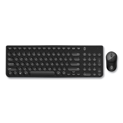 Pro Wireless Keyboard & Optical Mouse Combo, 2.4 GHz Frequency, Black Flipcost Flipcost