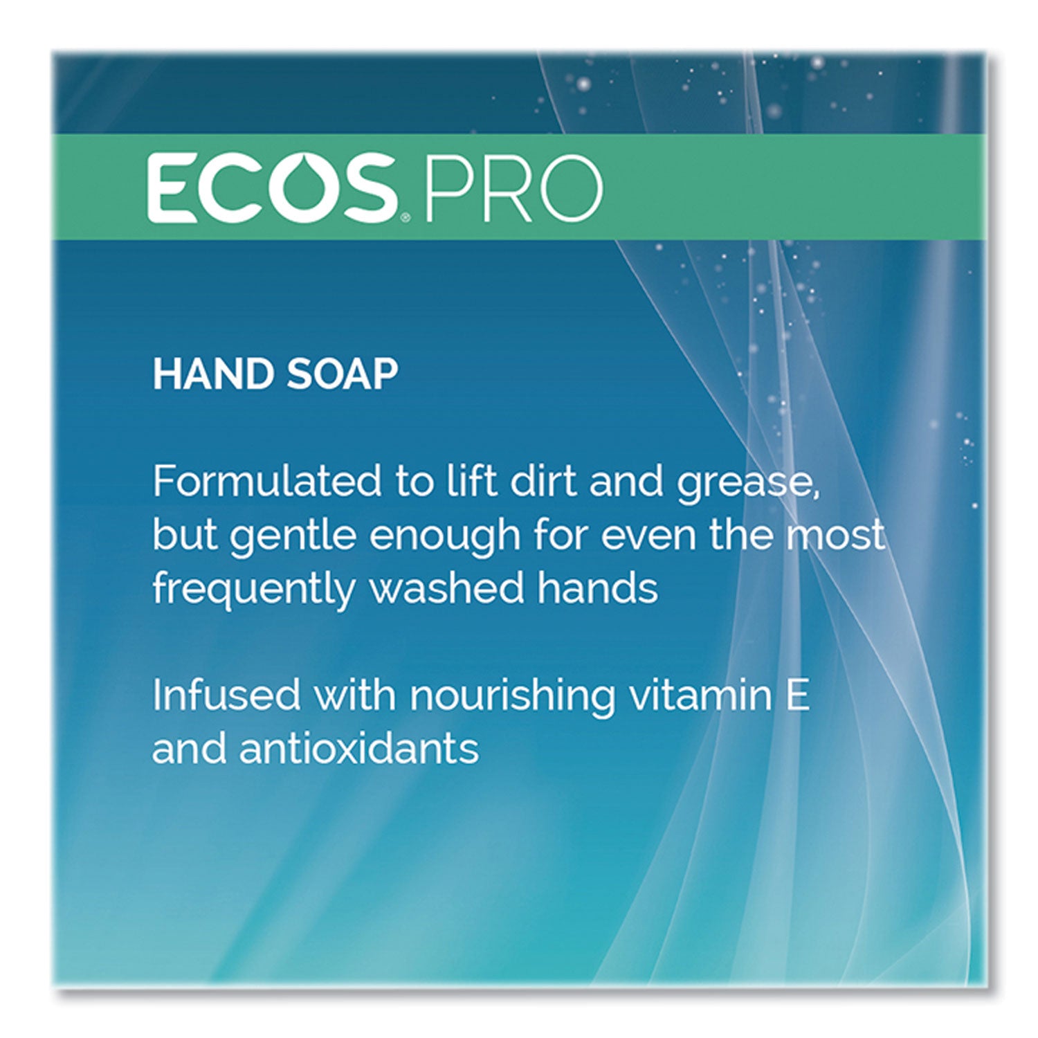 ECOS® PRO Liquid Hand Soap, Free and Clear Scent, 1 gal