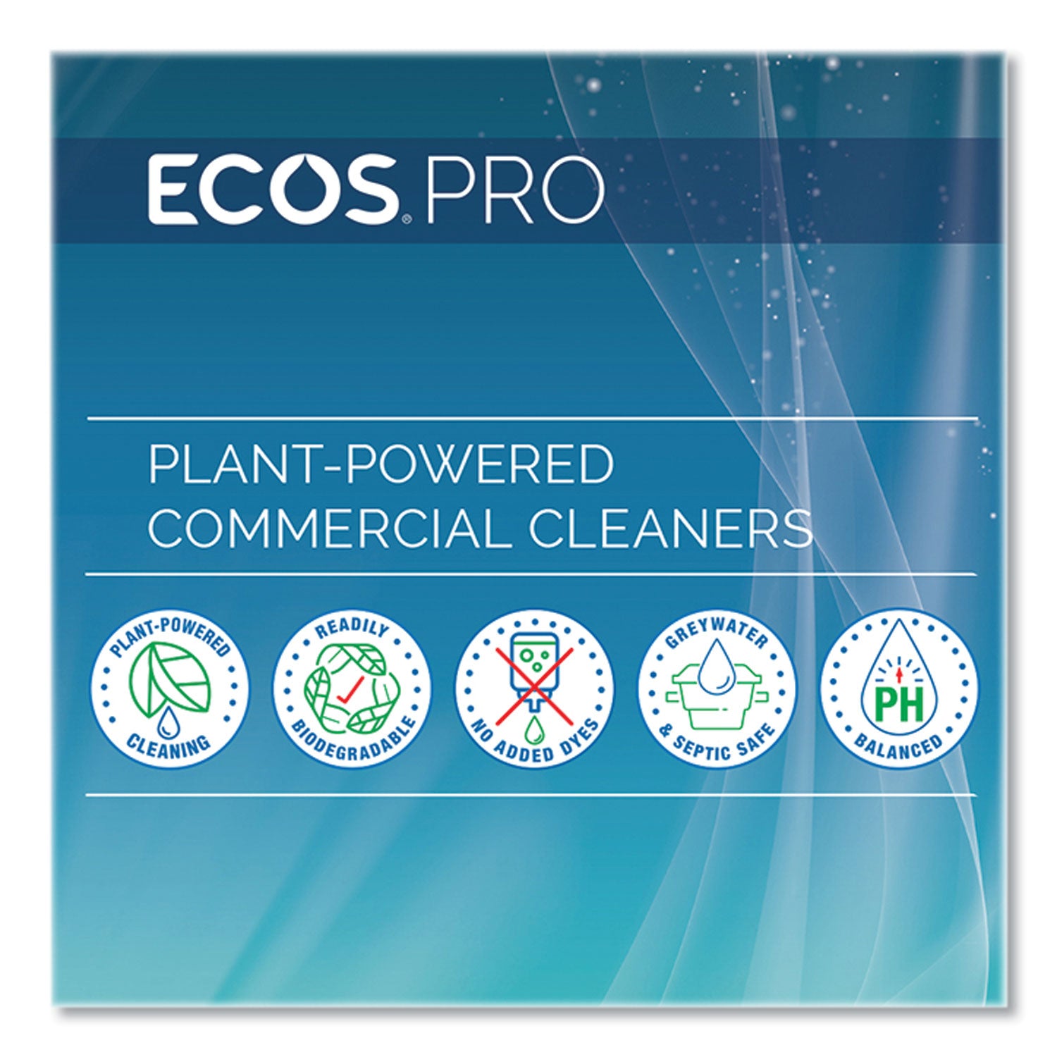 ECOS® PRO Parsley Plus All-Purpose Kitchen and Bathroom Cleaner, Herbal Scent, 1 gal Bottle