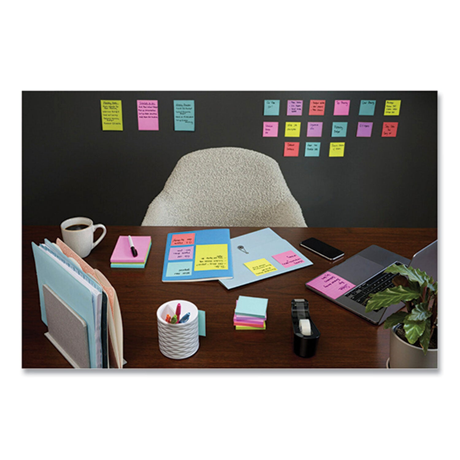 Pads in Supernova Neons Collection Colors, Note Ruled, Cabinet Pack, 4" x 6", 90 Sheets/Pad, 24 Pads/Pack Post-it® Notes Super Sticky Flipcost