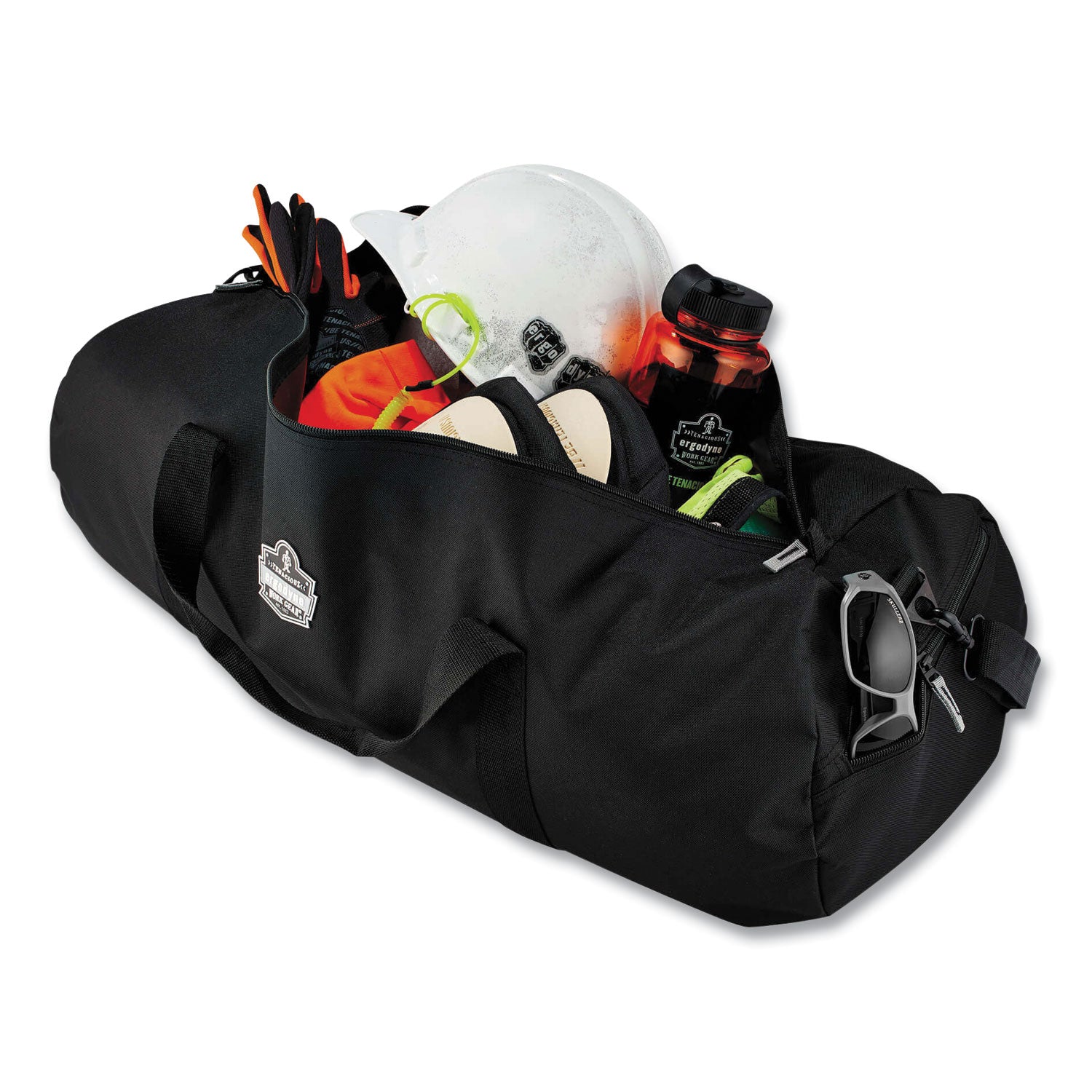 Ergodyne® Arsenal 5020P Gear Duffel Bag, Polyester, Medium, 13 x 28.5 x 13, Black