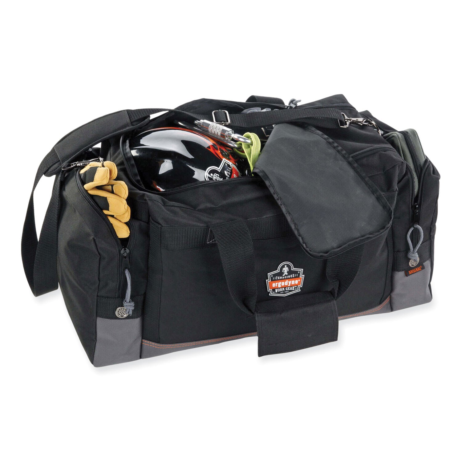 Ergodyne® Arsenal 5116 General Duty Gear Bag, 9.5 x 23.5 x 12, Black