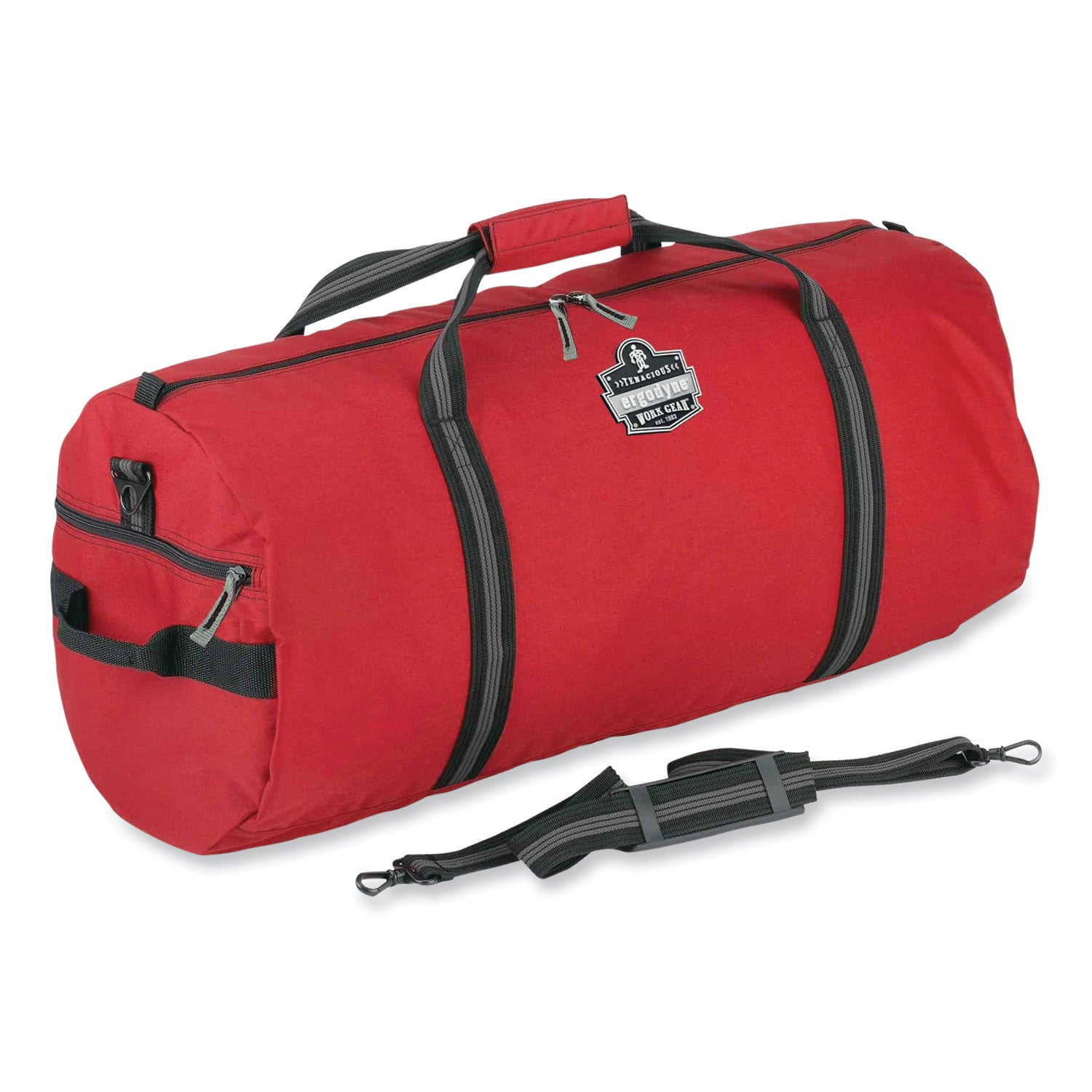 Arsenal 5020 Gear Duffel Bag, Nylon, Small, 12 x 23 x 12, Red