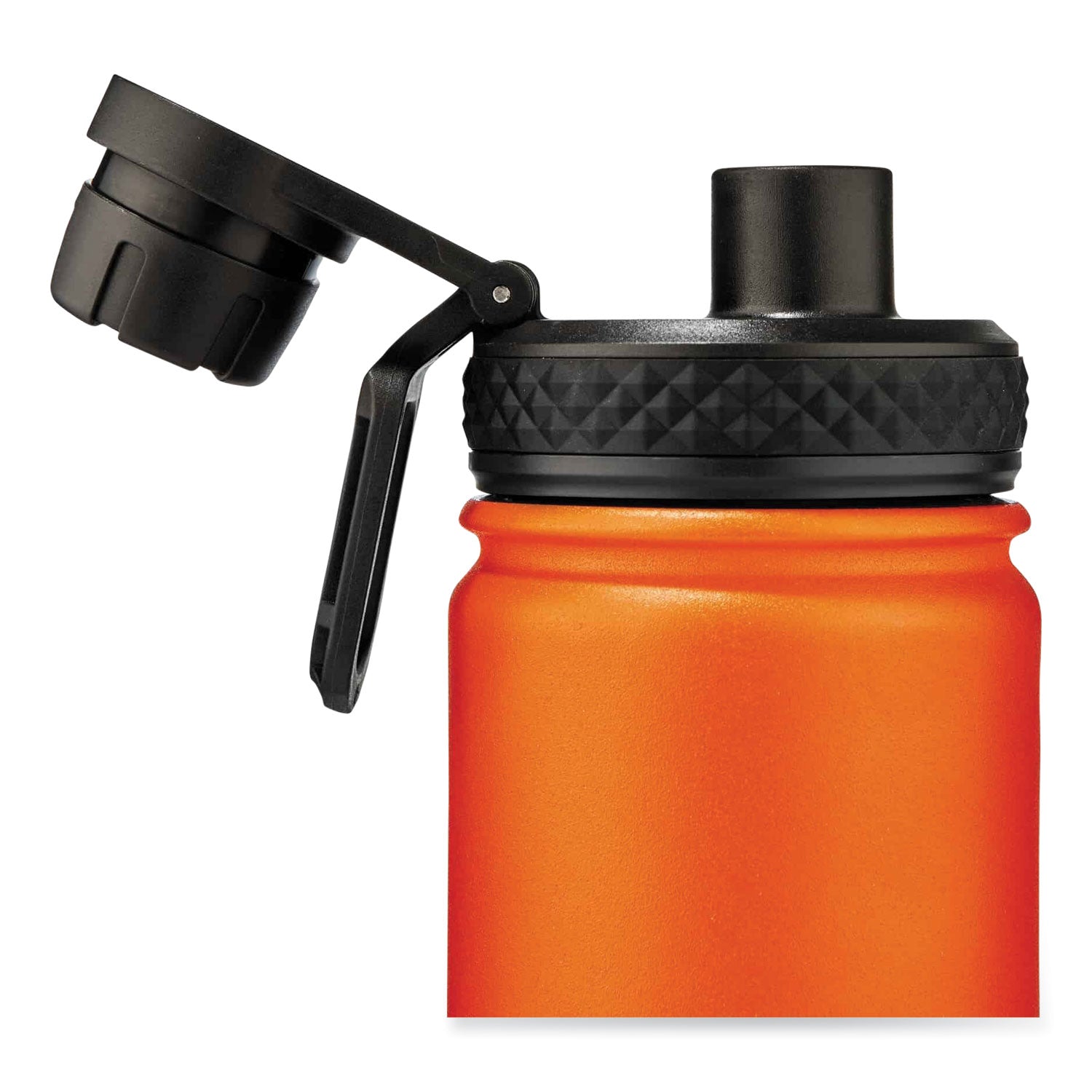 Ergodyne® Chill-Its 5152 Insulated Stainless Steel Water Bottle, 25 oz, Orange