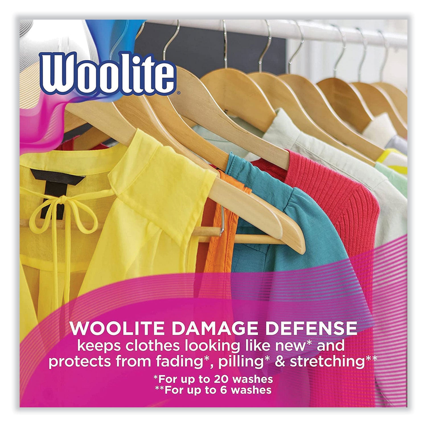 WOOLITE® Laundry Detergent for All Clothes, Light Floral, 50 oz Bottle