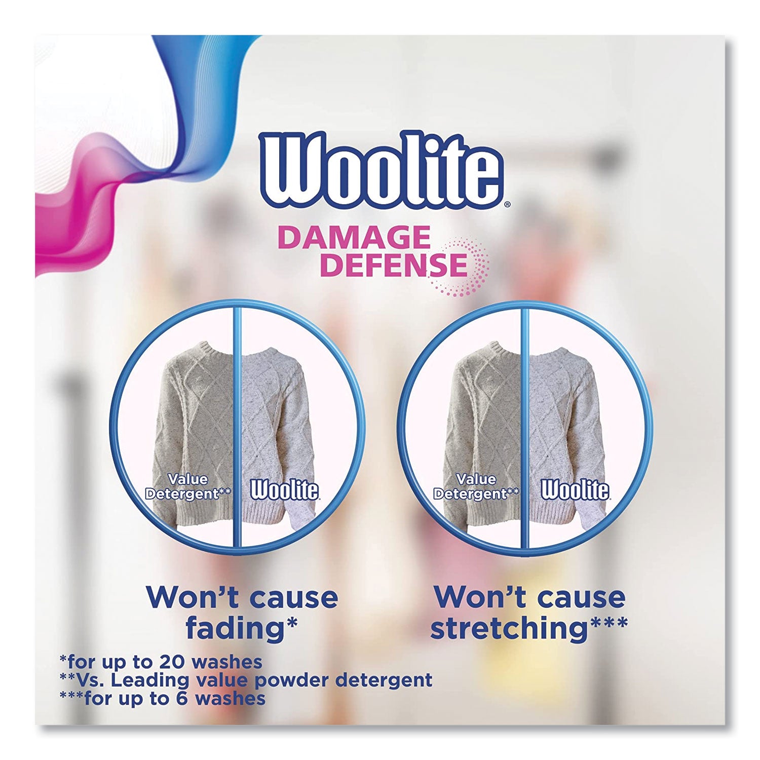 WOOLITE® Laundry Detergent for All Clothes, Light Floral, 50 oz Bottle