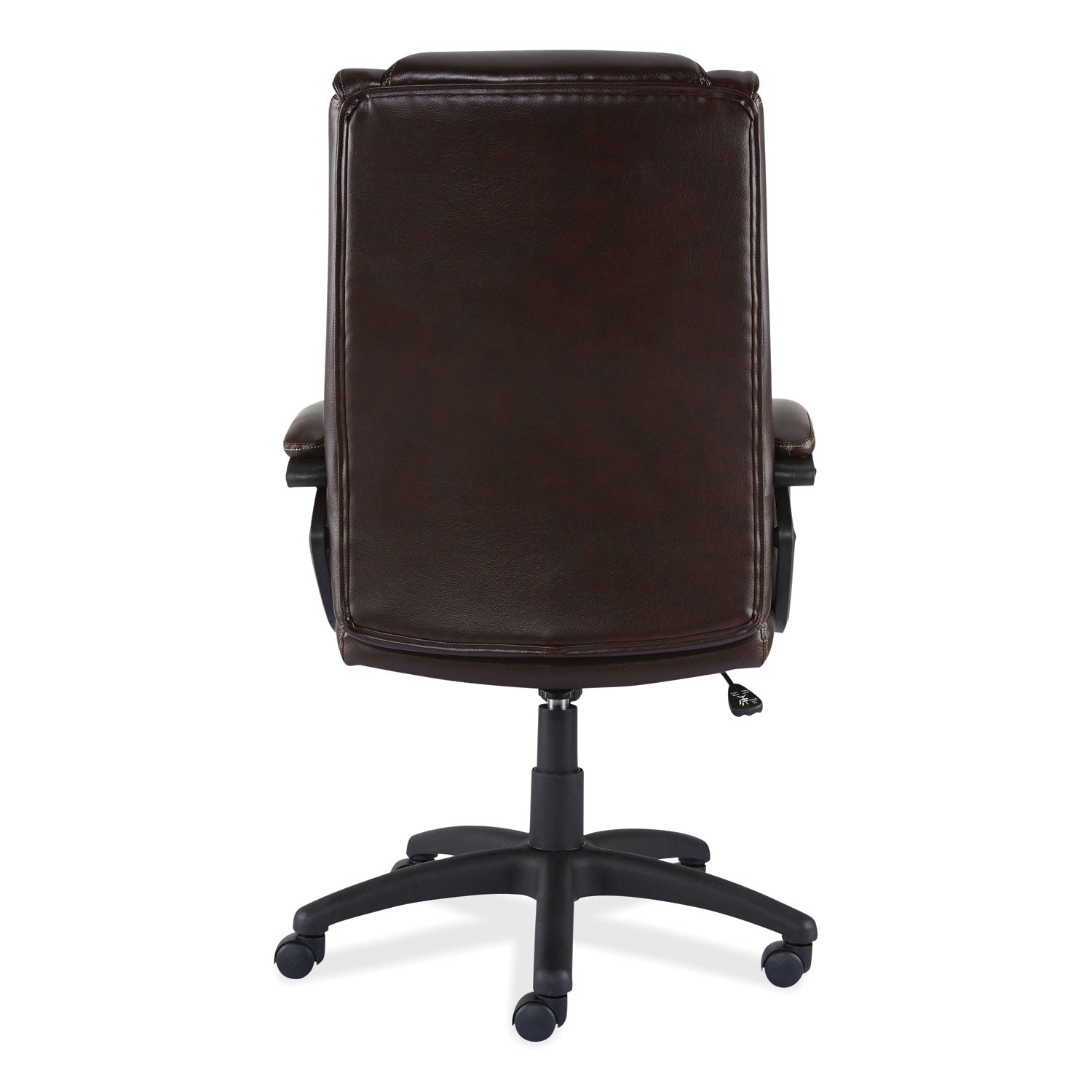 Alera® Alera Brosna Series Mid-Back Task Chair, Supports Up to 250 lb, 18.15" to 21.77" Seat Height, Brown Seat/Back, Brown Base