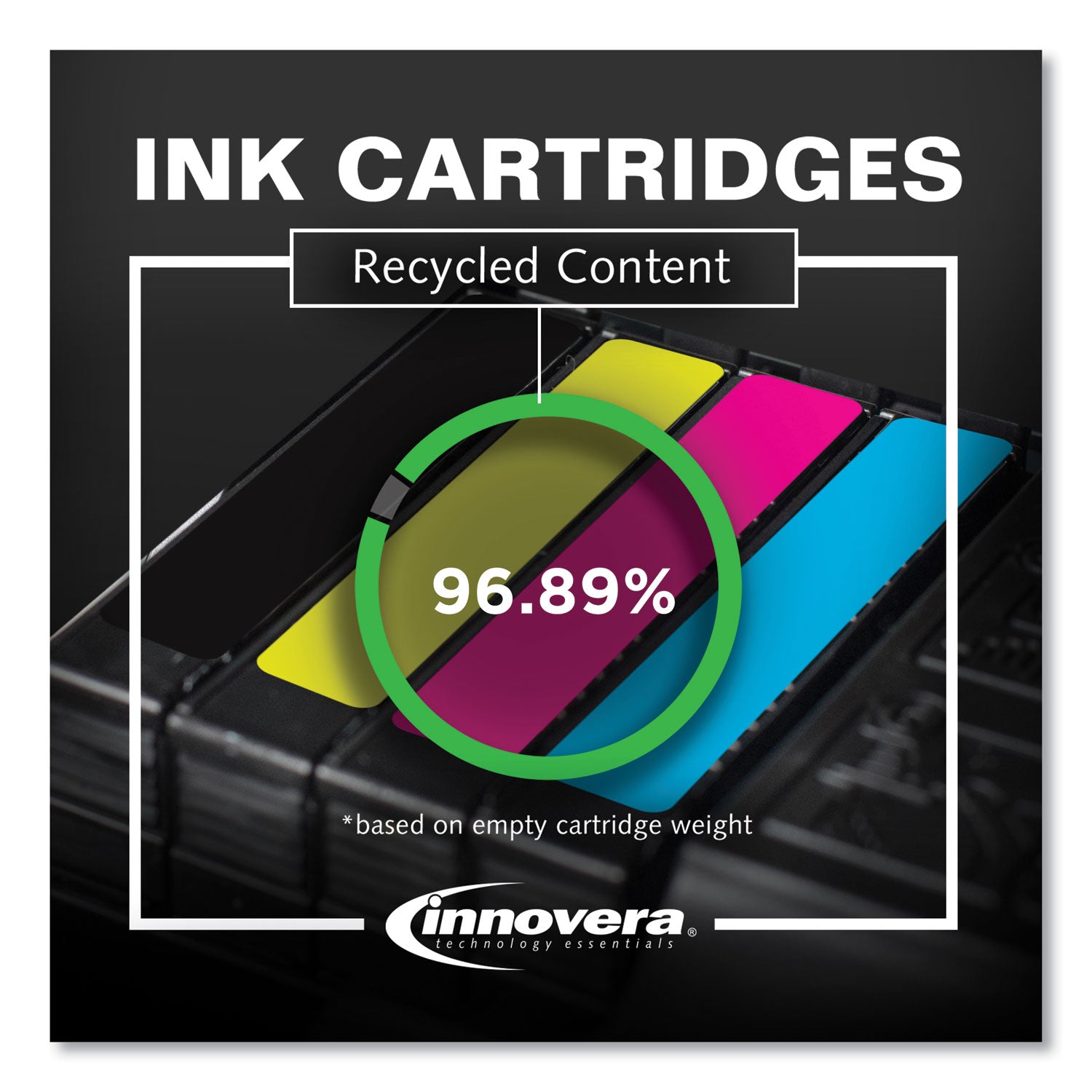 Innovera® Remanufactured Black Ink, Replacement for 952 (F6U15AN), 1,000 Page-Yield