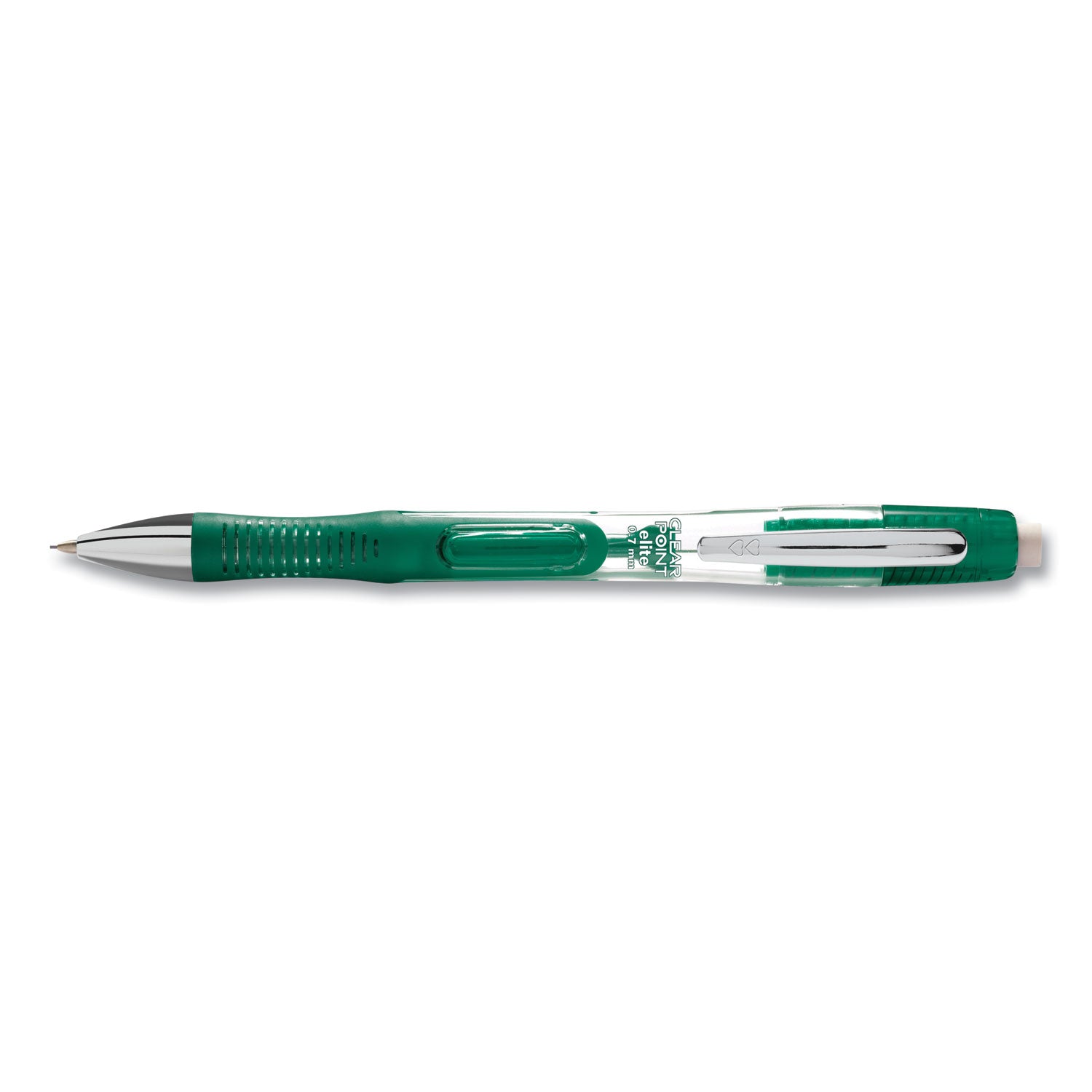 Paper Mate® Clearpoint Elite Mechanical Pencils, 0.7 mm, HB (#2), Black Lead, Blue and Green Barrels, 2/Pack