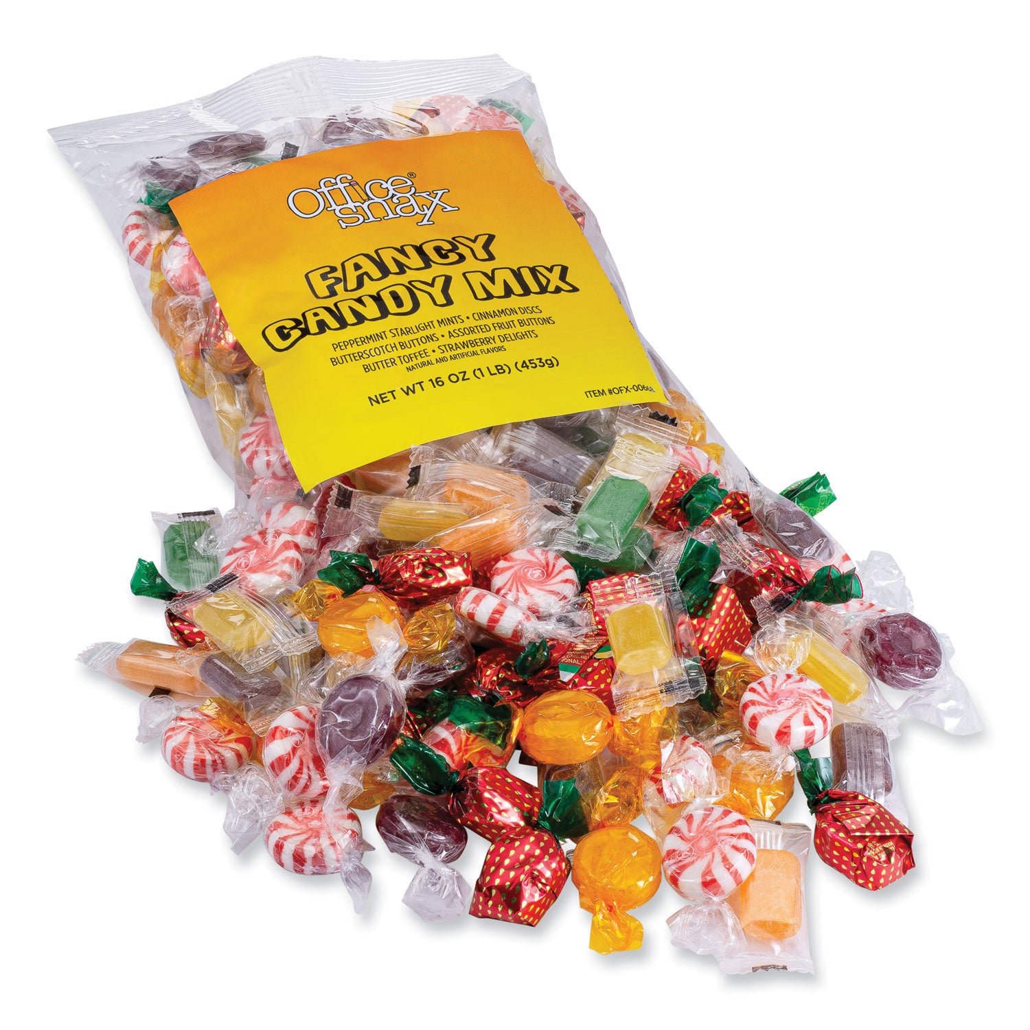 Office Snax® Candy Assortments, Fancy Candy Mix, 1 lb Bag