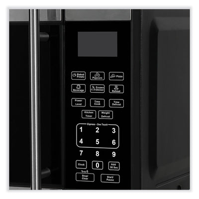 0.7 Cubic Foot Microwave Oven, 700 Watts, Stainless Steel/Black Flipcost Flipcost