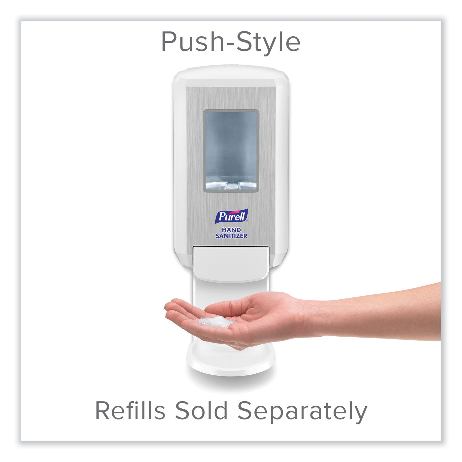 PURELL® CS4 Hand Sanitizer Dispenser, 1,200 mL, 6.12 x 4.48 x 10.81, White