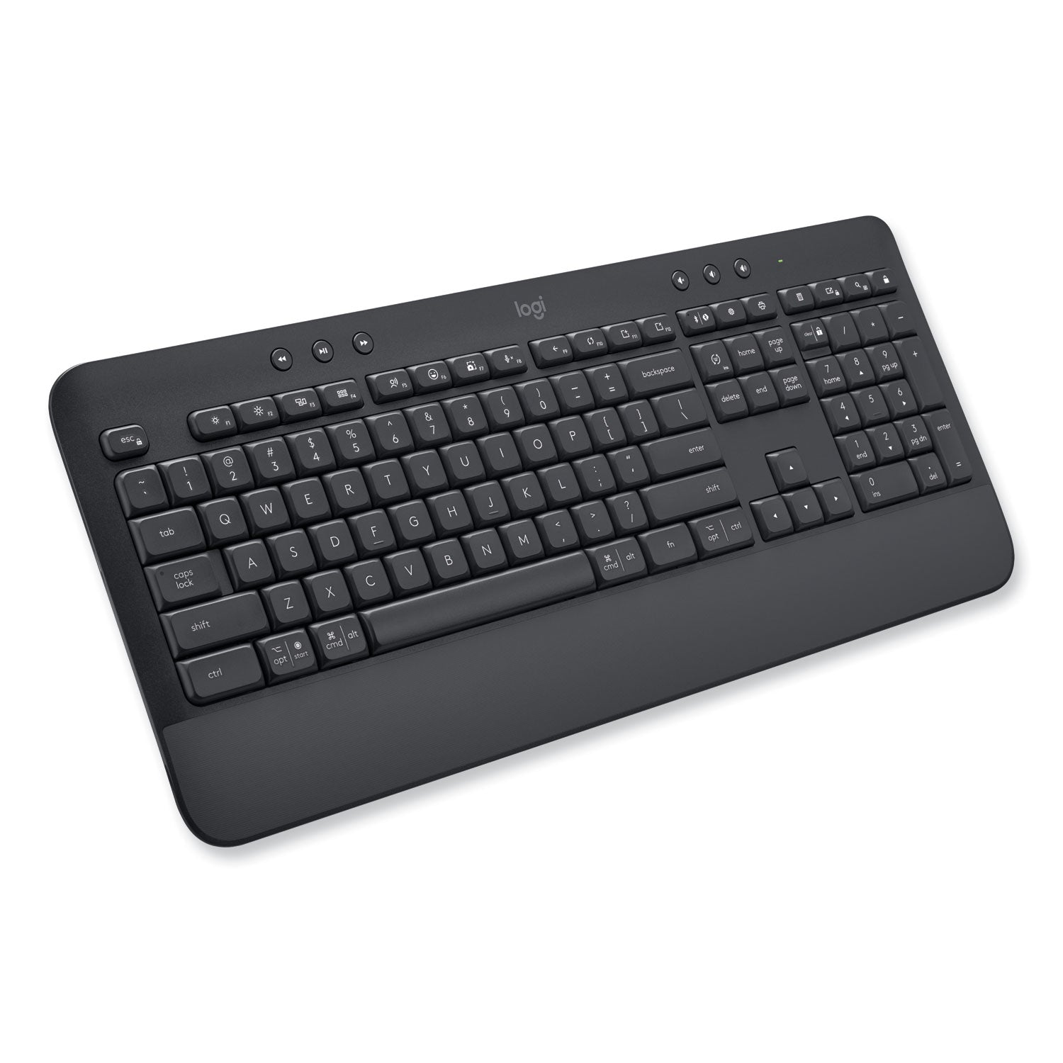 Logitech® Signature K650 Wireless Comfort Keyboard, Graphite