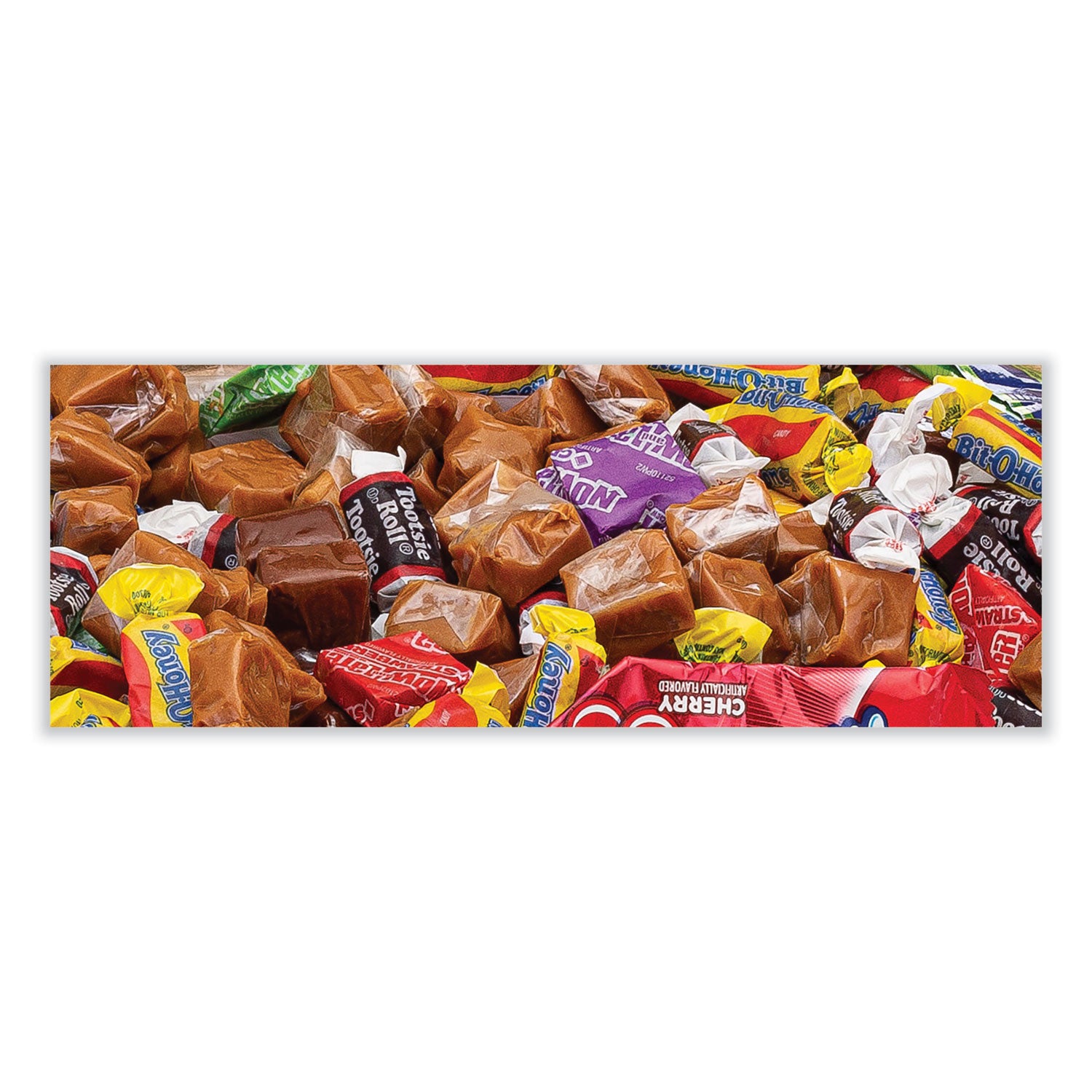 Office Snax® Candy Assortments, Soft and Chewy Candy Mix, 1 lb Bag