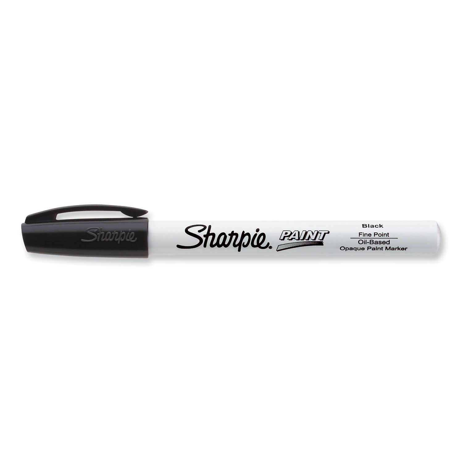 Sharpie® Permanent Paint Marker, Fine Bullet Tip, Black