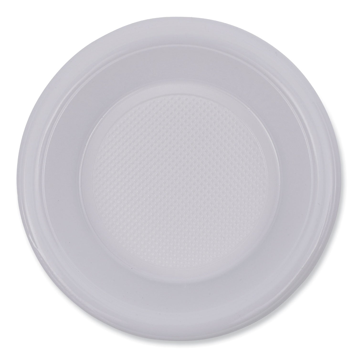 Boardwalk® Hi-Impact Plastic Dinnerware, Bowl, 10 to 12 oz, White, 1,000/Carton