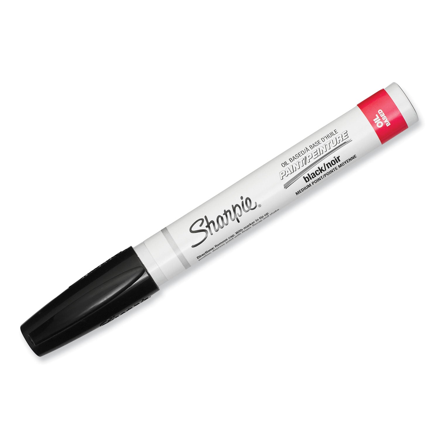 Sharpie® Permanent Paint Marker, Medium Bullet Tip, Black