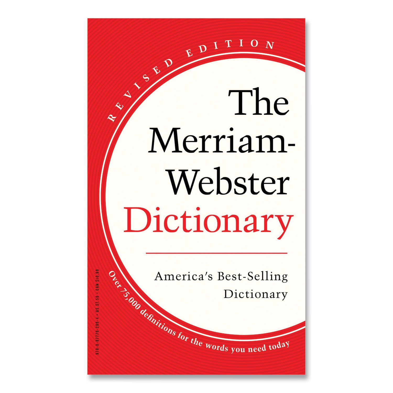 The Merriam-Webster Dictionary, Revised Edition, Paperback, 960 Pages