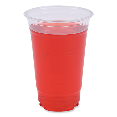 Clear Plastic Cold Cups, 20 oz, PET, 50 Cups/Sleeve, 20 Sleeves/Carton Flipcost Flipcost