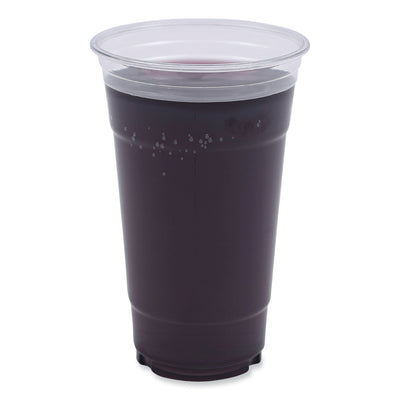 Clear Plastic Cold Cups, 24 oz, PET, 50 Cups/Sleeve, 12 Sleeves/Carton Flipcost Flipcost