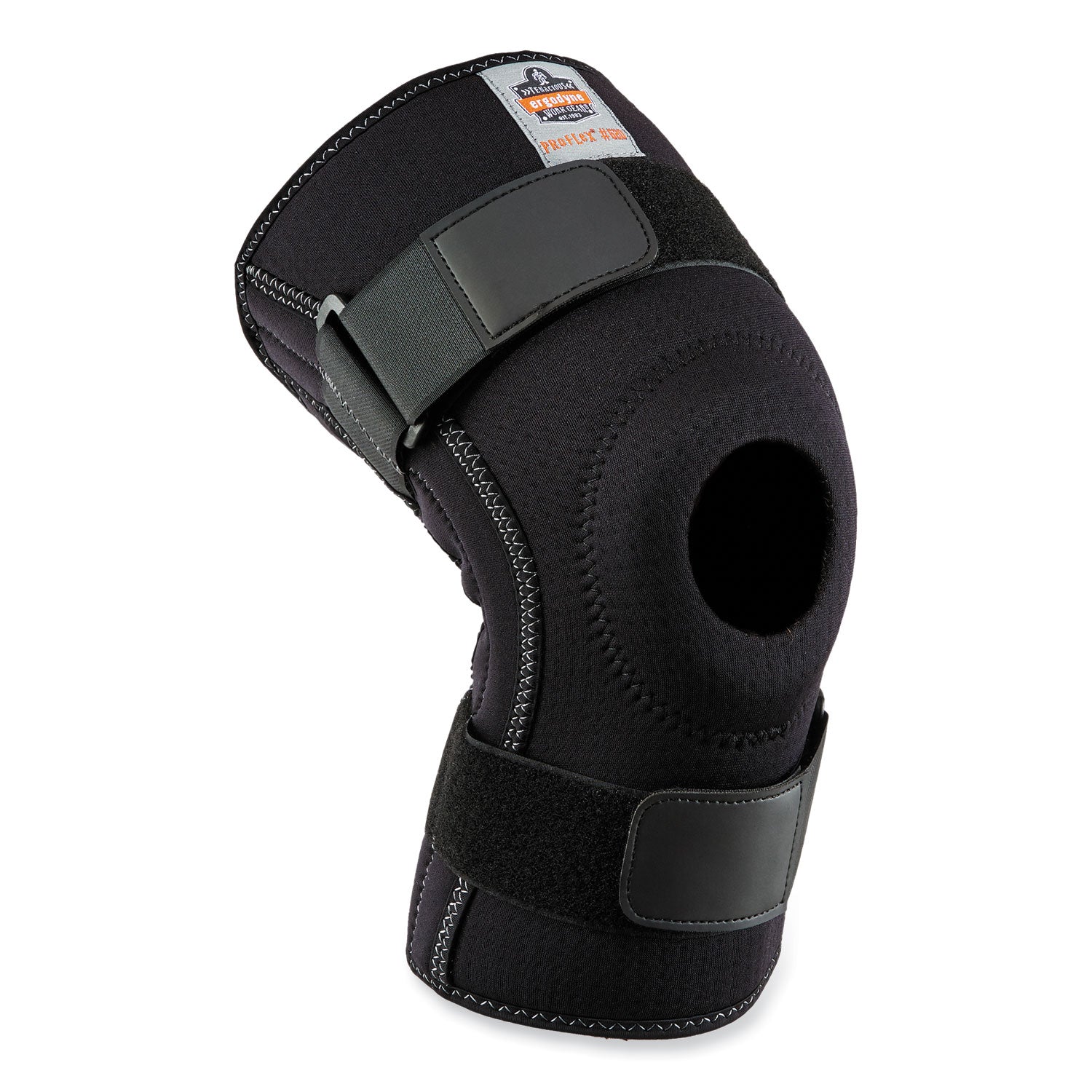 ProFlex 620 Open Patella Spiral Stays Knee Sleeve, 2X-Large, Black