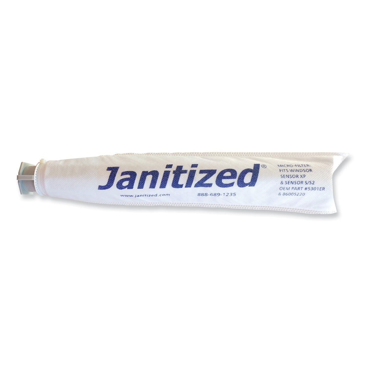 Janitized® Vacuum Micro Filter Designed to Fit Windsor Sensor XP/S/S2, 25/Carton