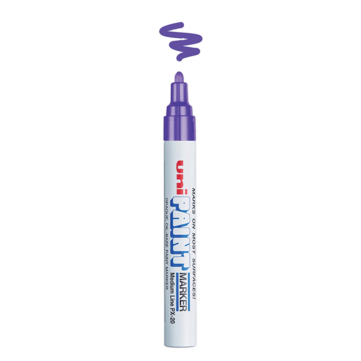 uni®-Paint Permanent Marker, Medium Bullet Tip, Violet