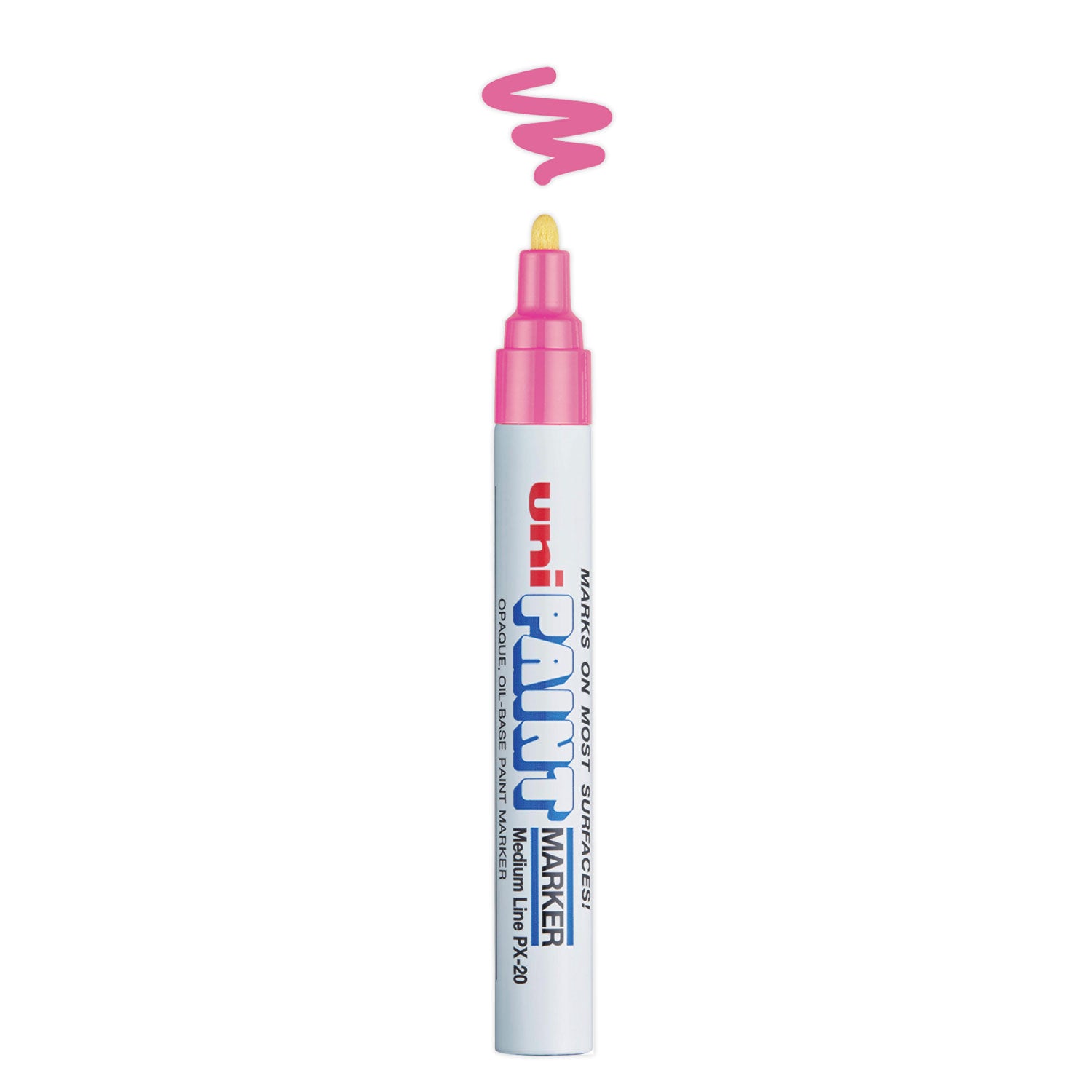 uni®-Paint Permanent Marker, Medium Bullet Tip, Pink