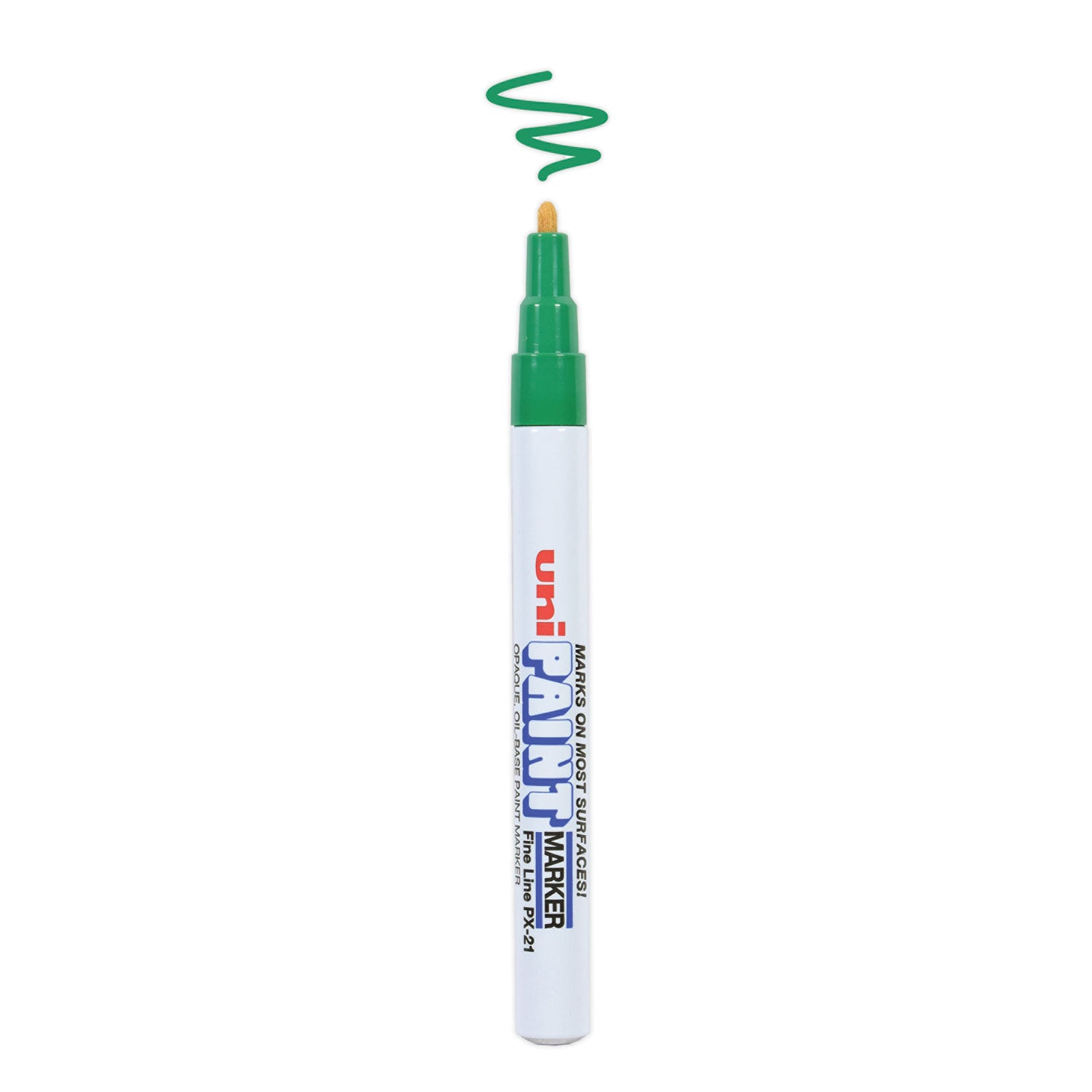 uni®-Paint Permanent Marker, Fine Bullet Tip, Green