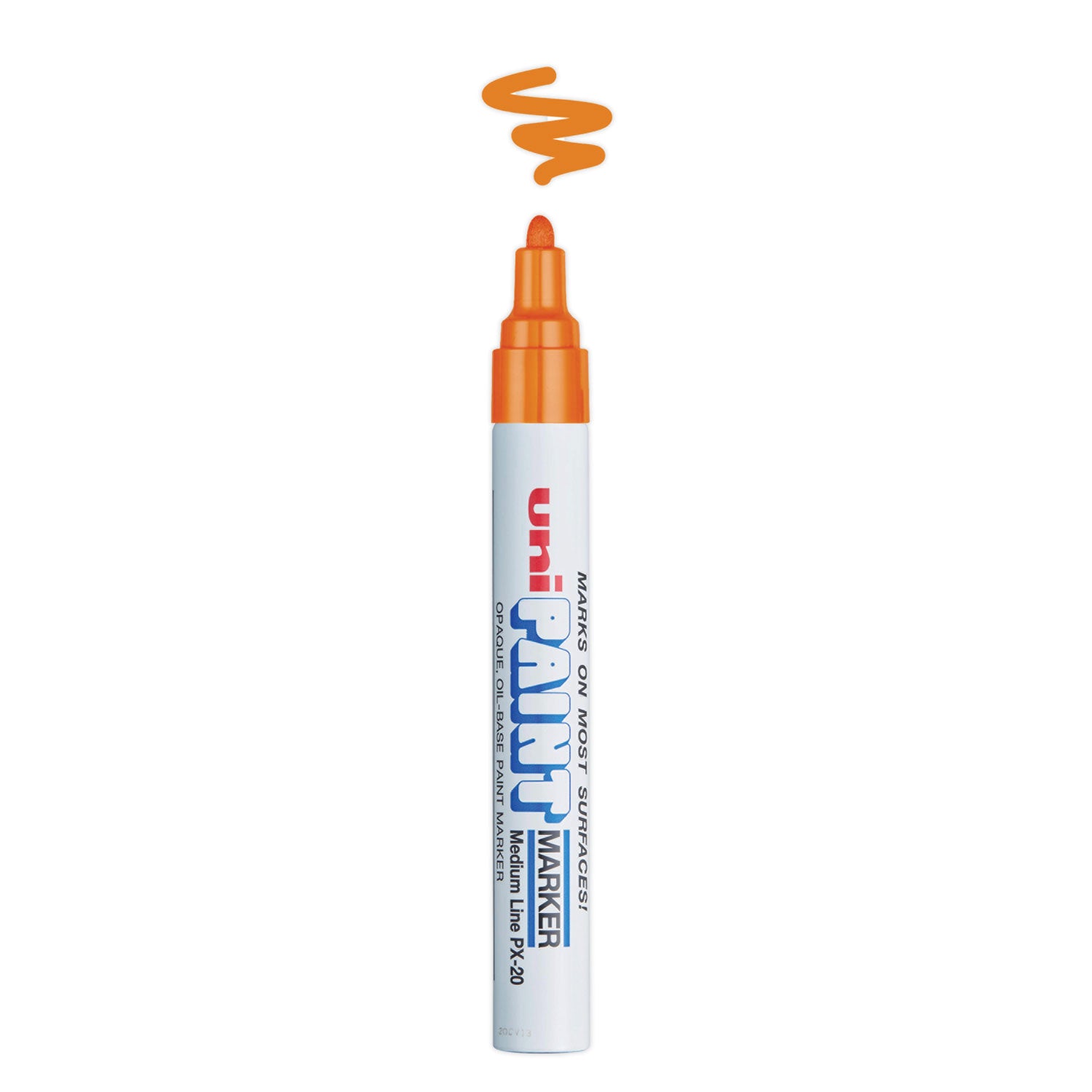 uni®-Paint Permanent Marker, Medium Bullet Tip, Orange