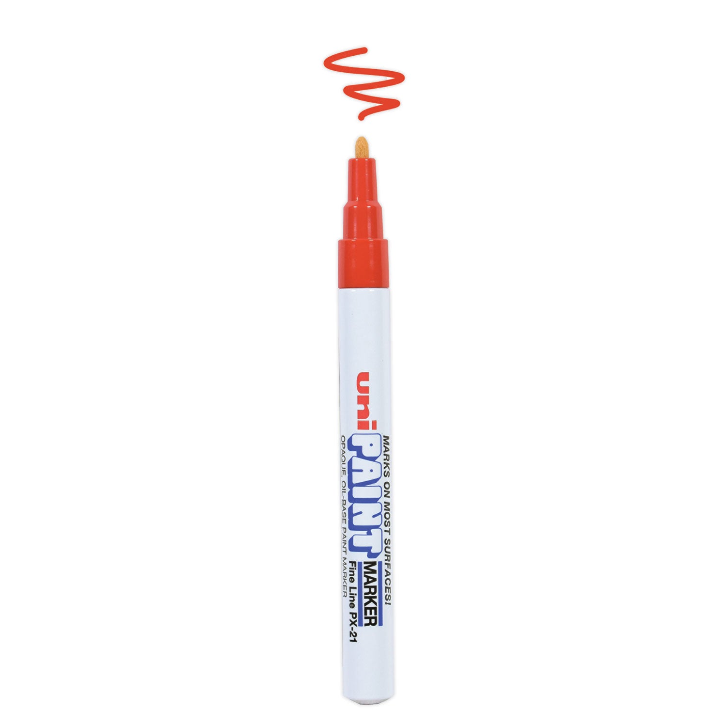 uni®-Paint Permanent Marker, Fine Bullet Tip, Red