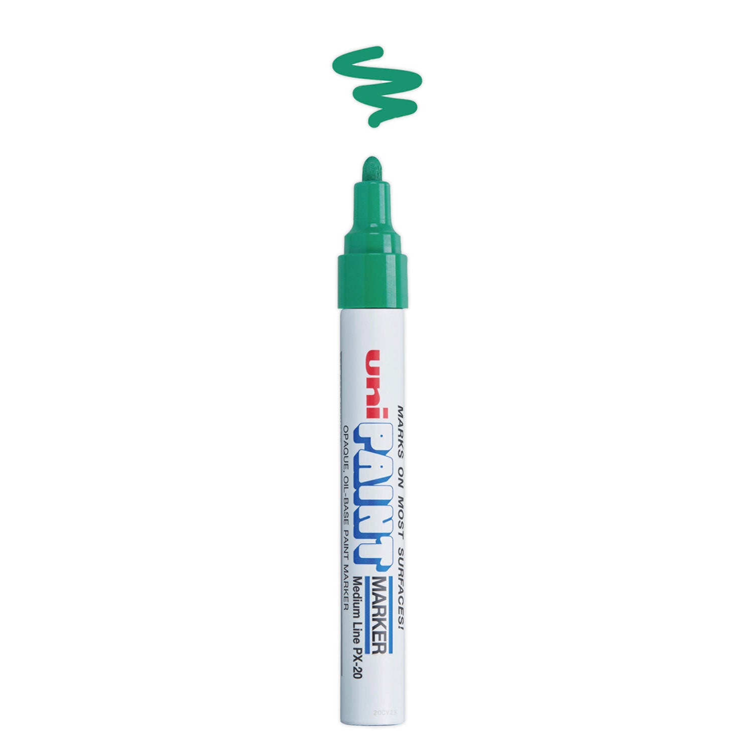 uni®-Paint Permanent Marker, Medium Bullet Tip, Green