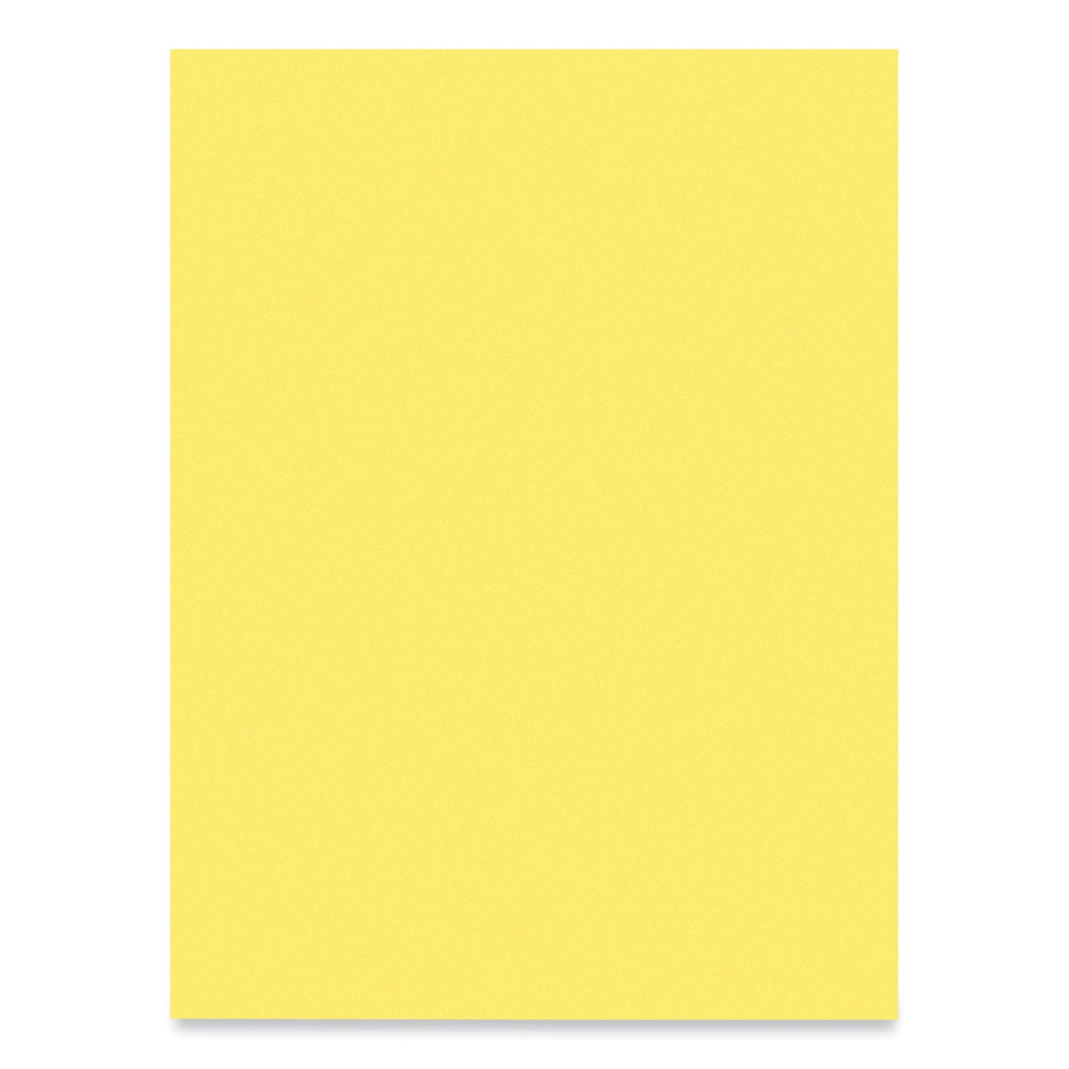 Prang® SunWorks Construction Paper, 50 lb Text Weight, 9 x 12, Yellow, 50/Pack