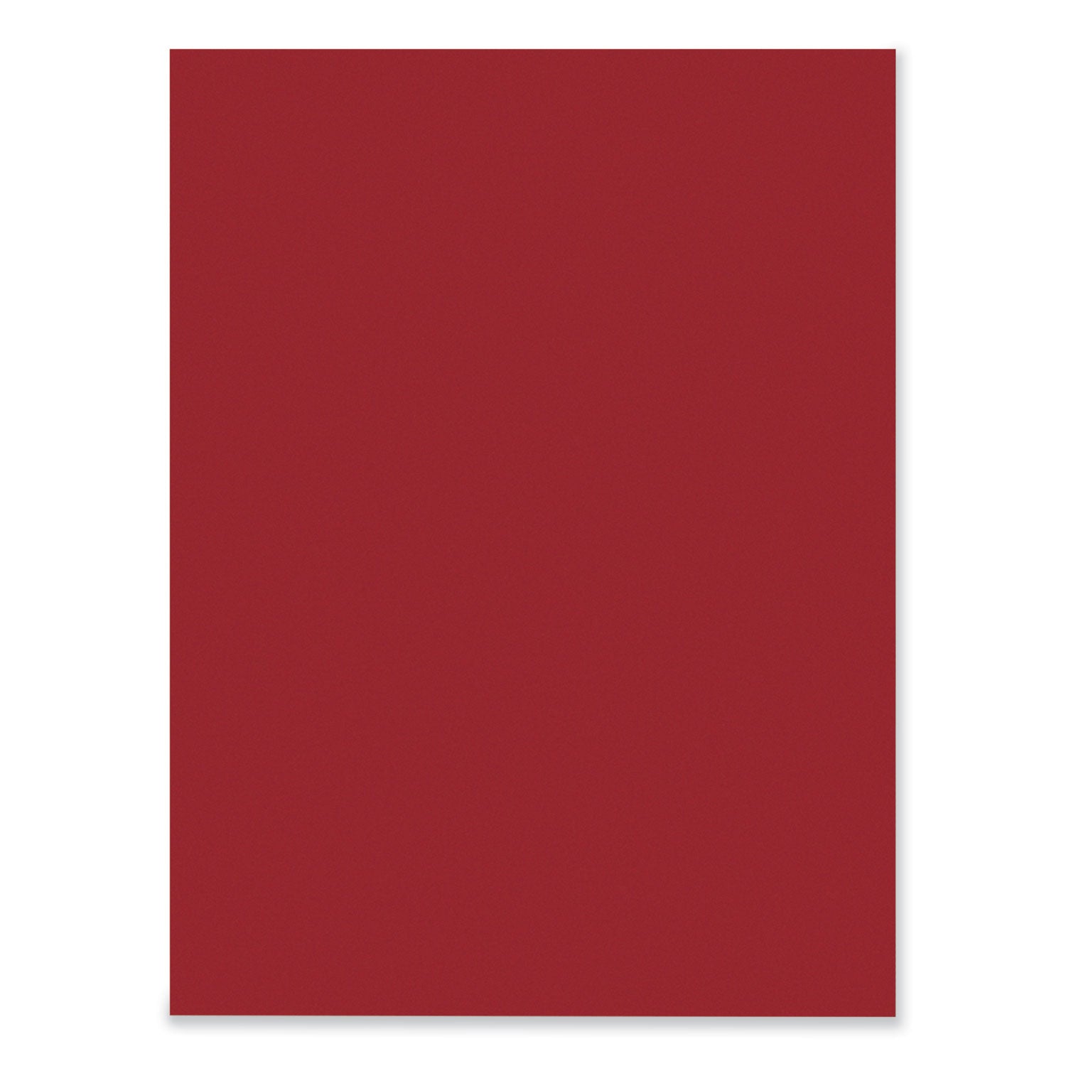 Prang® SunWorks Construction Paper, 50 lb Text Weight, 9 x 12, Holiday Red, 50/Pack