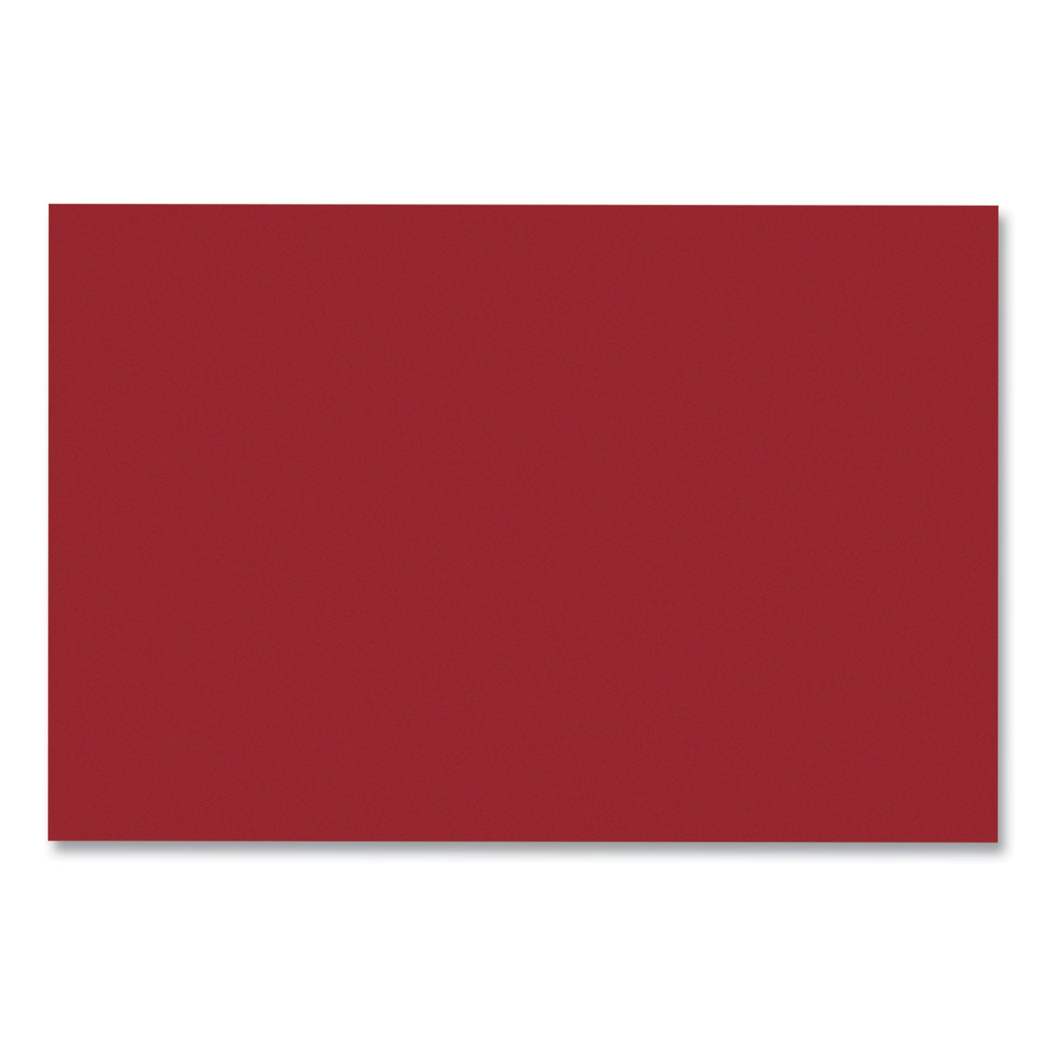 Prang® SunWorks Construction Paper, 50 lb Text Weight, 12 x 18, Holiday Red, 50/Pack