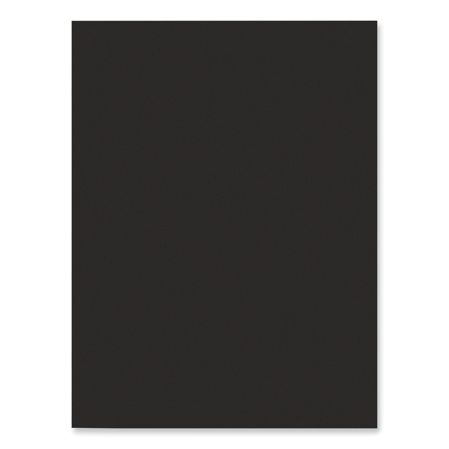 Prang® SunWorks Construction Paper, 50 lb Text Weight, 9 x 12, Black, 50/Pack