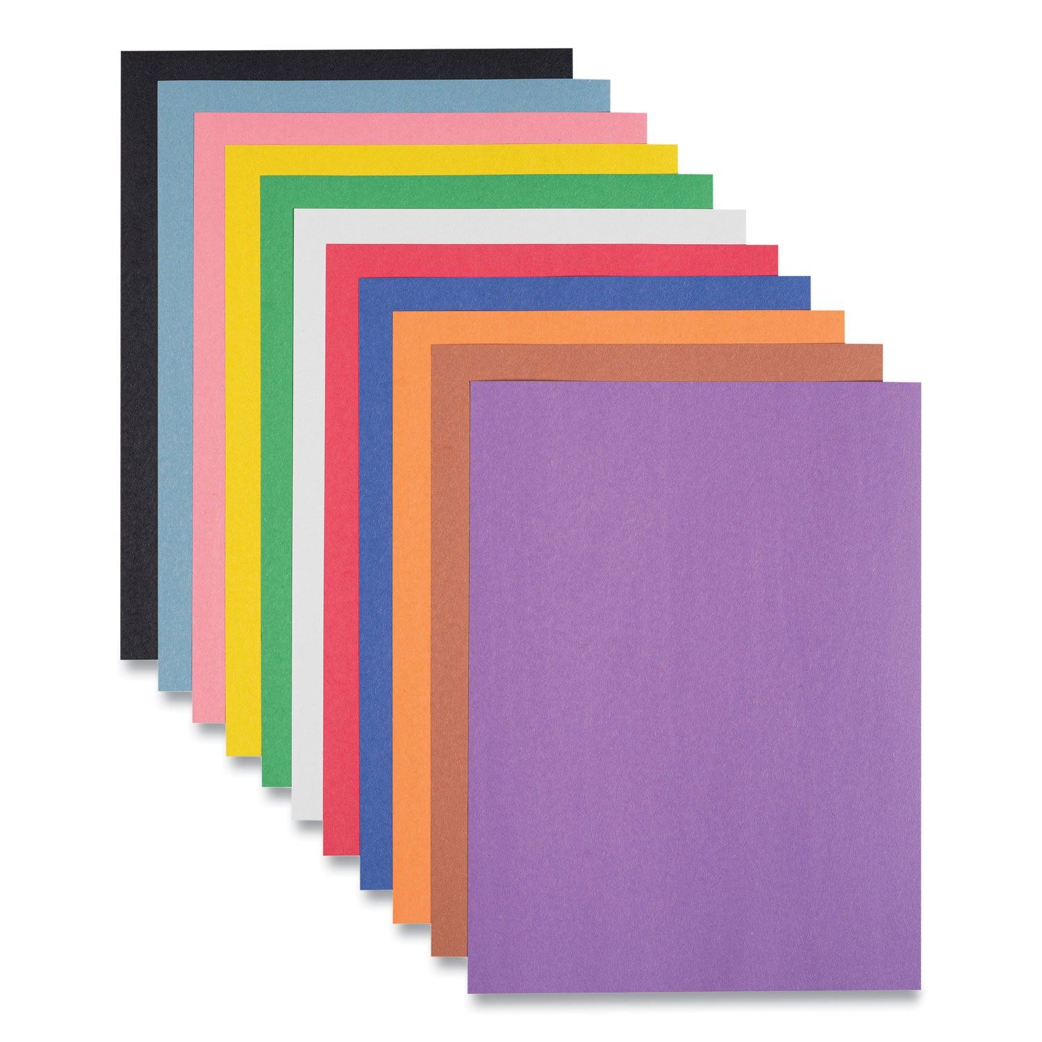 Prang® SunWorks Construction Paper Smart-Stack, 50 lb Text Weight, 9 x 12, Assorted, 300/Pack